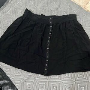 Black skirt